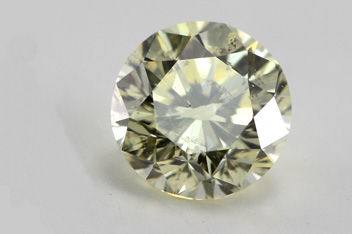 Round Cut Loose Diamond (0.79 Ct, natural ,I1 Clarity) 