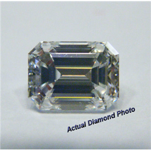 Emerald Cut Loose Diamond (0.82 Ct, F ,VVS1) GIA Certified