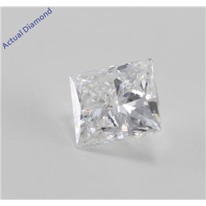 Princess Cut Loose Diamond (0.5 Ct, G, VVS2)