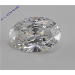 Oval Cut Loose Diamond (0.7 Ct, G, SI2)