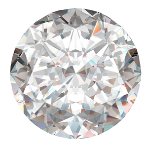 Round Cut Loose Diamond (0.51 Ct, E ,VS1) GIA Certified