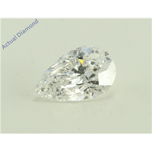 Pear Cut Loose Diamond (1.07 Ct, F Color, SI2 Clarity) GIA Certified