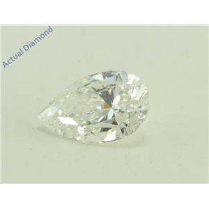 Pear Cut Loose Diamond (1.04 Ct, G Color, SI2 Clarity)