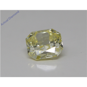 Radiant Cut Loose Diamond (0.44 Ct,Fancy Intence Yellow Color,Vvs2 Clarity) GIA Certified