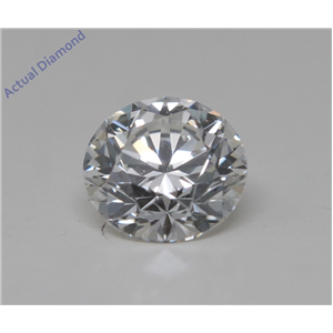 Round Cut Loose Diamond (0.43 Ct,F Color,Si2 Clarity) GIA Certified