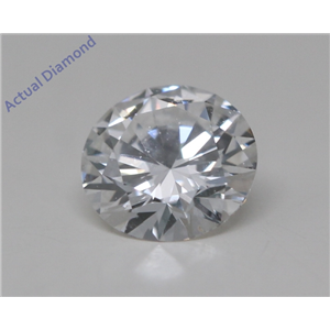 Round Cut Loose Diamond (0.33 Ct,E Color,Vs1 Clarity) GIA Certified