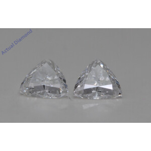 A Pair Of Triangle Cut Loose Diamonds (1.44 Ct,F Color,Vs2-Si1 Clarity)