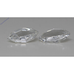 A Pair Of Marquise Cut Natural Mined Loose Diamonds (1.1 Ct,H Color,Vs1 Clarity)