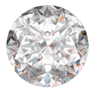 Round Cut Loose Diamond (1.22 Ct, G ,I2)  