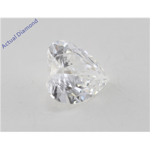Heart Cut Loose Diamond (0.48 Ct, H Color, VS1 Clarity) GIA Certified