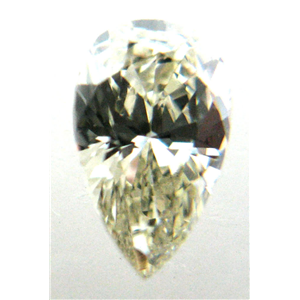 Pear Cut Loose Diamond (0.51 Ct, NATURAL DEEP YELLOW Color ,VS Clarity)  