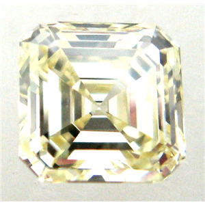 Round Cut Loose Diamond (0.62 Ct, INTENSE YELLOW Color ,VS Clarity)  