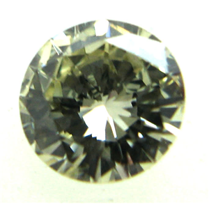 Round Cut Loose Diamond (0.64 Ct, CHAMPAGNE Color ,VS Clarity)  
