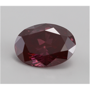 Oval Cut Loose Diamond (1.82 Ct, Purple (HPHT Color Treated), VS1)  