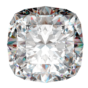 Cushion Cut Loose Diamond (0.67 Ct, J ,I1)  