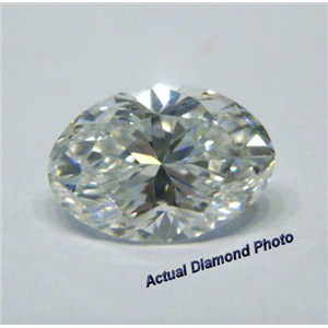 Oval Cut Loose Diamond (0.81 Ct, F ,VVS2) GIA Certified