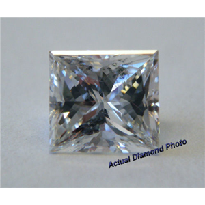 Princess Cut Loose Diamond (0.85 Ct, E ,SI1(Clarity Enhanced)) EGL Certified
