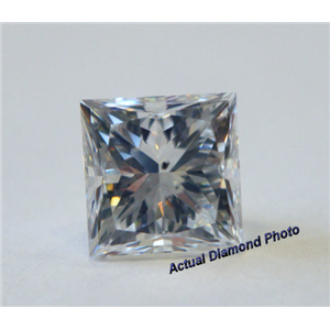 Princess Cut Loose Diamond (1.01 Ct, F ,VS2(Clarity Enhanced)) EGL Certified