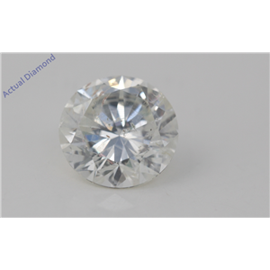Round Cut Loose Diamond (3.44 Ct, H Color, SI2(Clarity Enhanced) Clarity) EGL Certified