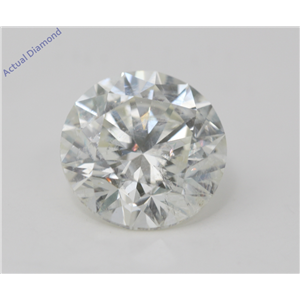 Round Cut Loose Diamond (4.03 Ct, I Color, SI1(Clarity Enhanced) Clarity) EGL Certified