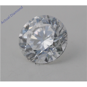 Round Cut Loose Diamond (1.04 Ct, D Color, VS2(Clarity Enhanced&laser Drilled) Clarity) EGL Certified