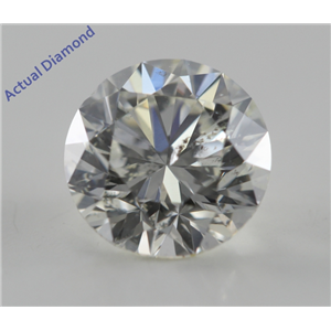 Round Cut Loose Diamond (1.01 Ct, H, SI2) IGL Certified