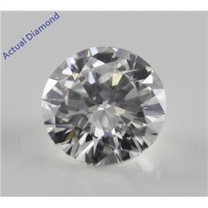 Round Cut Loose Diamond (1.01 Ct, G, SI1) DGI Certified