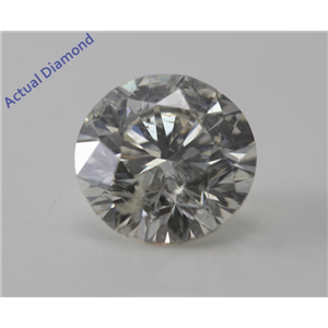Round Cut Loose Diamond (1.32 Ct, H, SI2) IGL Certified