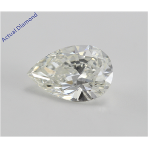 Pear Cut Loose Diamond (1.11 Ct, j, VVS2) WGI Certified