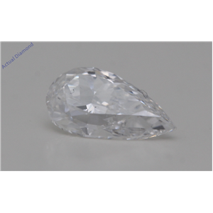 Pear Cut Loose Diamond (0.94 Ct,D Color,VS2 Clarity) GIA Certified