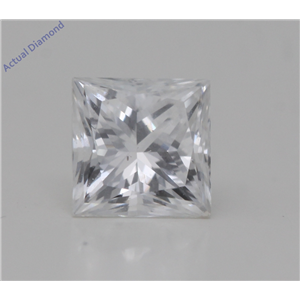 Princess Cut Loose Diamond (0.64 Ct,D Color,VS1 Clarity) IGL Certified