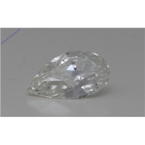 Pear Cut Loose Diamond (1.07 Ct,F Color,VS2 Clarity) IGL Certified