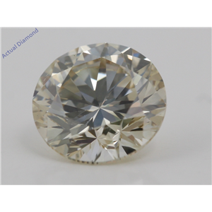 Round Cut Loose Diamond (2.06 Ct,Natural Fancy Brownish Yellow Color,VS1 Clarity) AIG Certified
