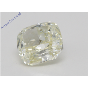 Cushion Cut Loose Diamond (1.05 Ct,Natural Fancy Yellow Color,VVS1 Clarity) AIG Certified