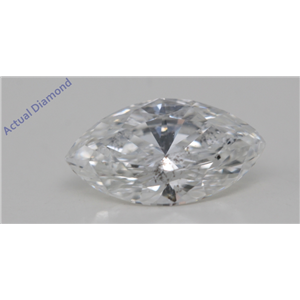 Marquise Cut Loose Diamond (0.88 Ct,G Color,I1 Clarity) GIA Certified
