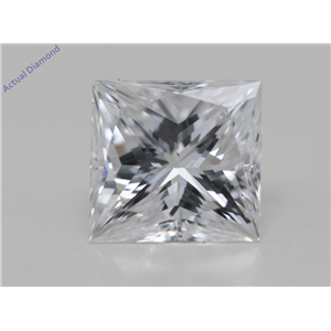 Princess Cut Loose Diamond (0.72 Ct,D Color,VVS1 Clarity) GIA Certified
