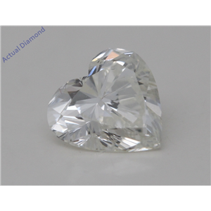 Heart Cut Loose Diamond (1 Ct,J Color,SI2 Clarity) GIA Certified