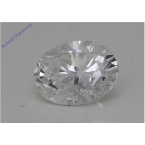 Oval Cut Loose Diamond (1.03 Ct,G Color,VS2 Clarity) GIA Certified