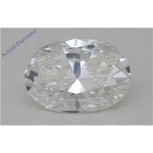 Oval Cut Loose Diamond (1.04 Ct,G Color,VVS2 Clarity) GIA Certified