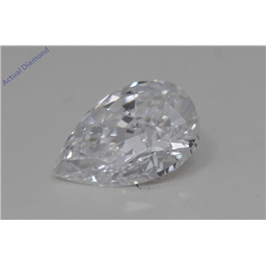 Pear Cut Loose Diamond (1.01 Ct,D Color,SI1 Clarity) GIA Certified