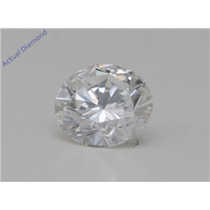 Round Cut Loose Diamond (0.51 Ct,H Color,VVS2 Clarity) GIA Certified