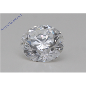Round Cut Loose Diamond (0.51 Ct,F Color,VVS1 Clarity) GIA Certified