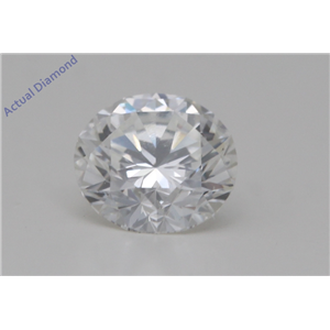 Round Cut Loose Diamond (0.56 Ct,H Color,IF Clarity) GIA Certified