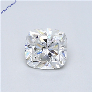 Cushion Cut Loose Diamond (0.51 Ct,E Color,Vs1 Clarity) Gia Certified