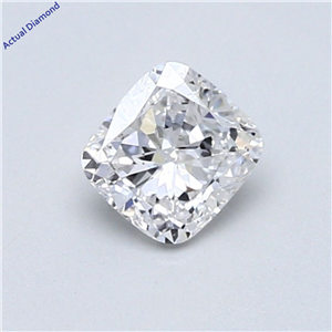 Cushion Cut Loose Diamond (0.52 Ct,D Color,Vs1 Clarity) Gia Certified