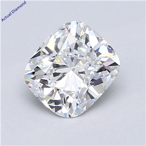 Cushion Cut Loose Diamond (1.02 Ct,D Color,Vvs1 Clarity) Gia Certified