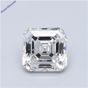 Asscher Cut Loose Diamond (0.91 Ct,E Color,Vs1 Clarity) Gia Certified