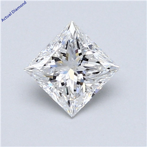 Princess Cut Loose Diamond (0.71 Ct,E Color,Vs1 Clarity) Gia Certified