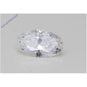 Oval Cut Loose Diamond (0.72 Ct,D Color,Si1 Clarity) Igl Certified