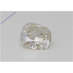 Cushion Cut Loose Diamond (0.73 Ct,J Color,Si1 Clarity) Igl Certified